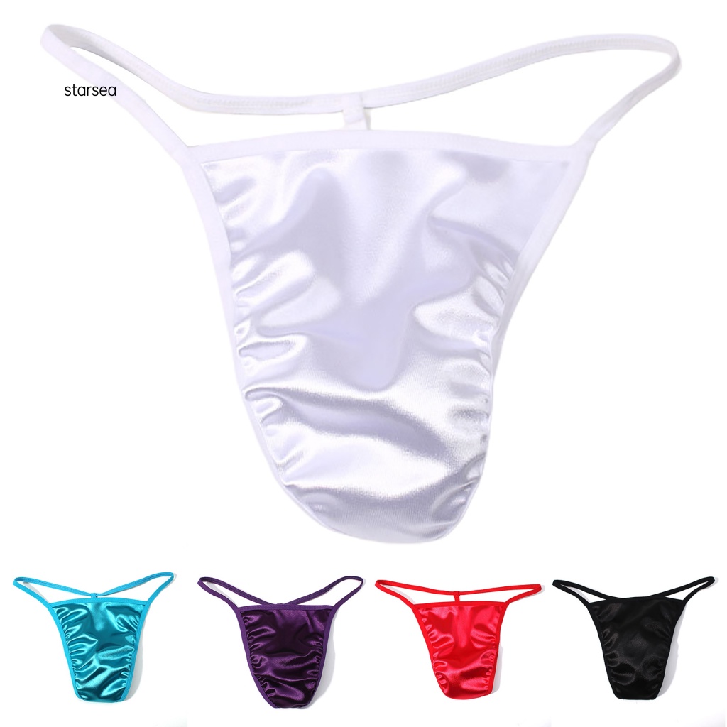 Sra Quần Lót Lọt Khe Chữ U Lưng Thấp Màu Trơn Thời Trang Quyến Rũ Cho Nam