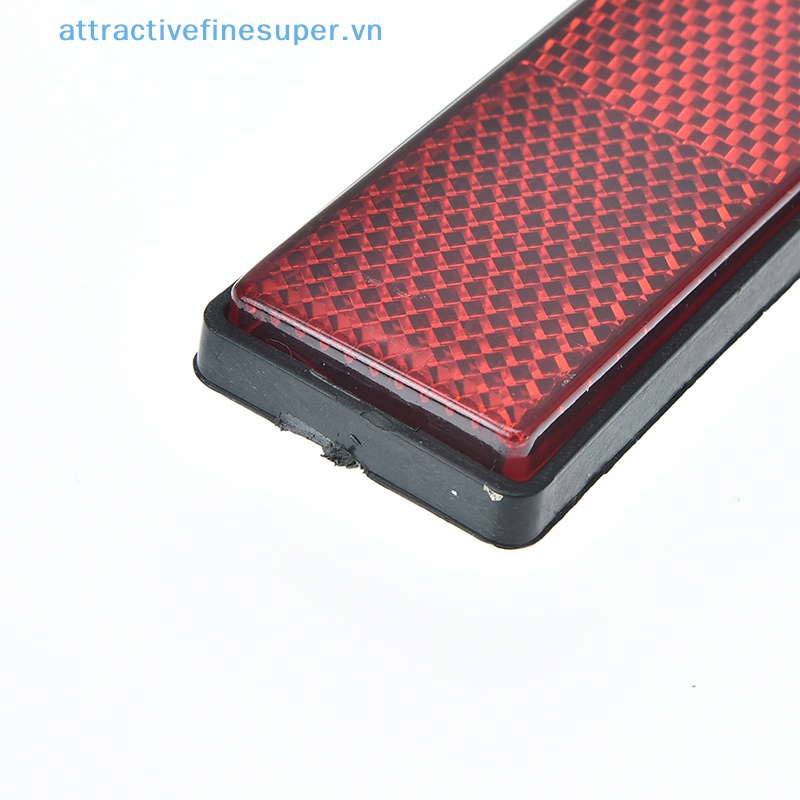 Afs Đèn Cảnh Báo An Toàn Gắn Đuôi Xe Đạp Bằng Nhựa Đèn Phản Quang Gắn Đuôi Xe Đạp Kèm Ốc Vít An Toàn Đèn Led Gắn Đuôi Xe Đạp Chất Lượng Cao