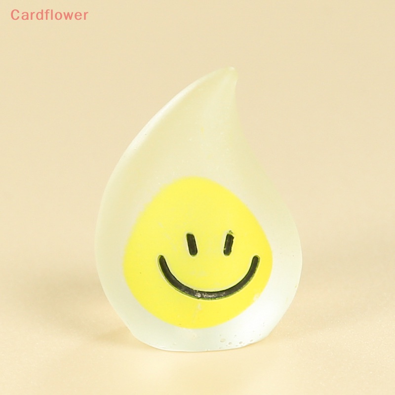 Bộ 5 Mặt Dây Chuyền Mini Hình Ngọn Lửa 3D Phát Quang Trang Trí Tiểu Cảnh DIY Mới