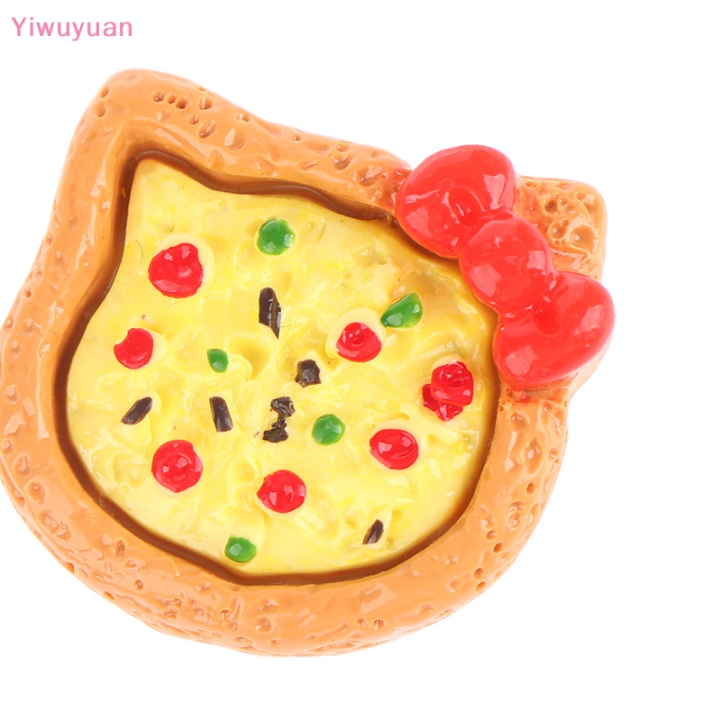 &lt; Yiwuyuan &gt; Đồ Chơi Mô Hình Bánh Pizza Trang Trí Nhà Búp Bê DIY Mới