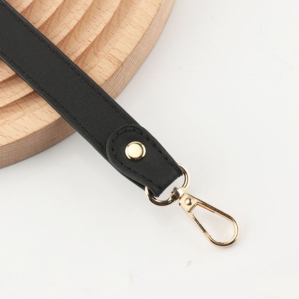 Dây Đeo Túi Xách 34cm Bằng Da PU Nhân Tạo Màu Trơn Thời Trang