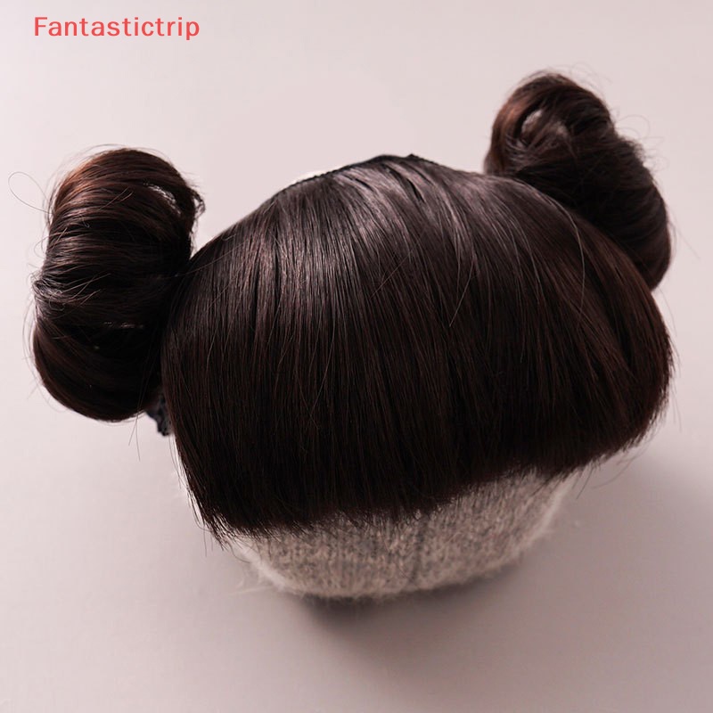 [FantastictripV] Băng Đô Thoáng Khí Với Hai Quả Bóng Nhỏ Đầu Phẳng Cài Tóc Mái Và Phụ Kiện Chụp Ảnh Toàn Diện Mặt Trăng Ins Mới Dành Cho