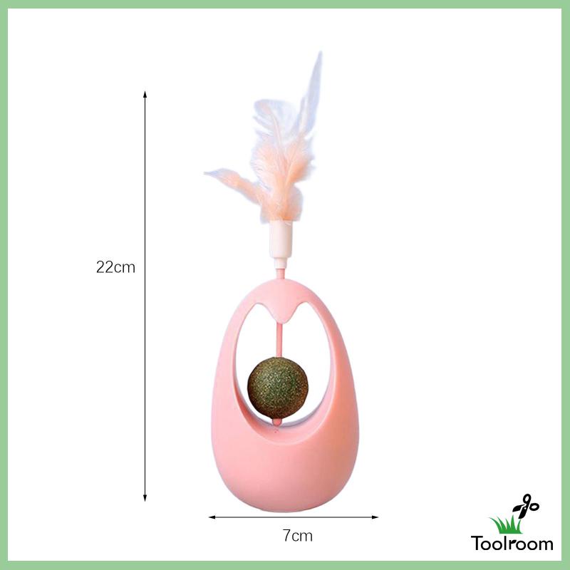 Đồ Chơi Tương Tác Với Catnip / Lông Vũ Vui Nhộn Cho Mèo Cưng