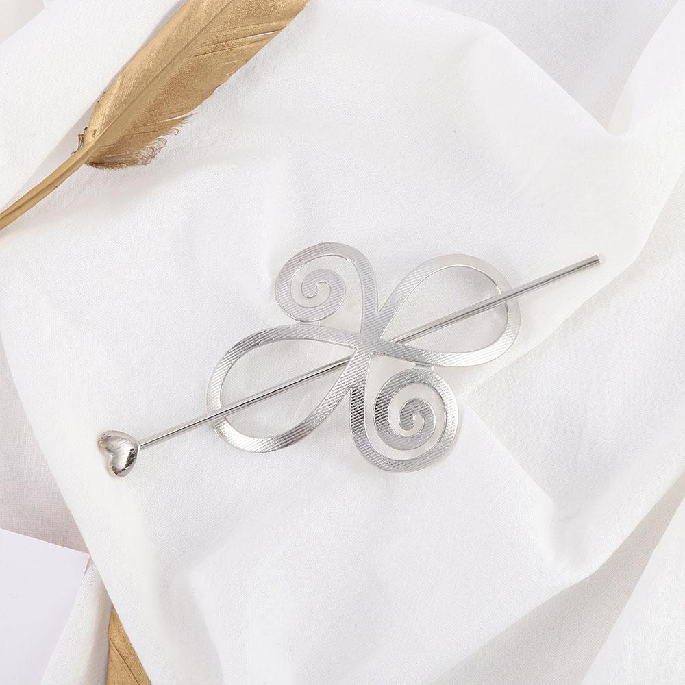 ANEMONE Trâm Cài Tóc Đính Đá Phong Cách Retro Cho Nữ