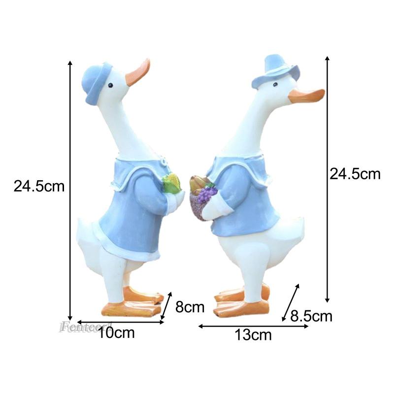 Tượng Vịt Hoạt Hình Để Bàn Trang Trí Văn Phòng