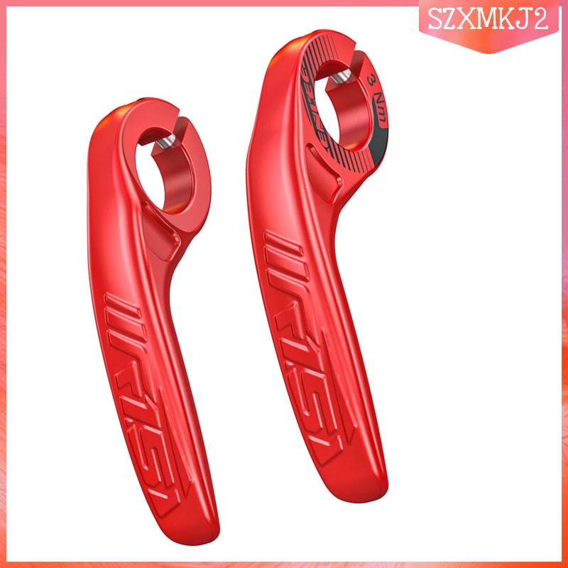 1 Cặp Bọc Tay Lái Xe Đạp Leo Núi Bằng Nhựa PP 22.2mm Trọng Lượng Nhẹ