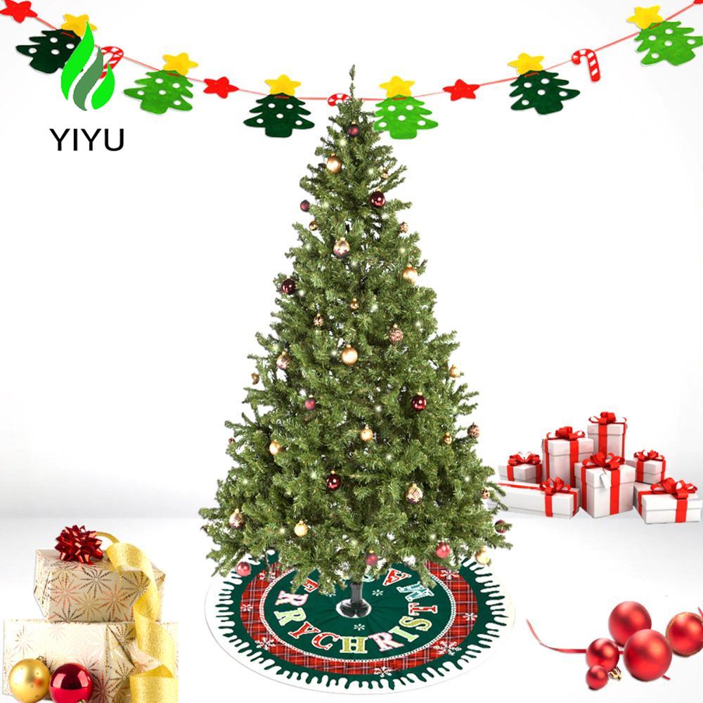 YIYU Thảm Lót Trang Trí Cây Thông Noel