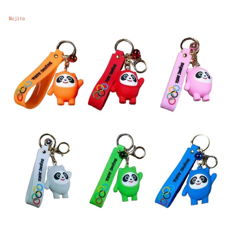 Móc Khóa Mềm Hình Gấu Trúc Năm 2022 Bằng Nhựa Resin Dễ Thương