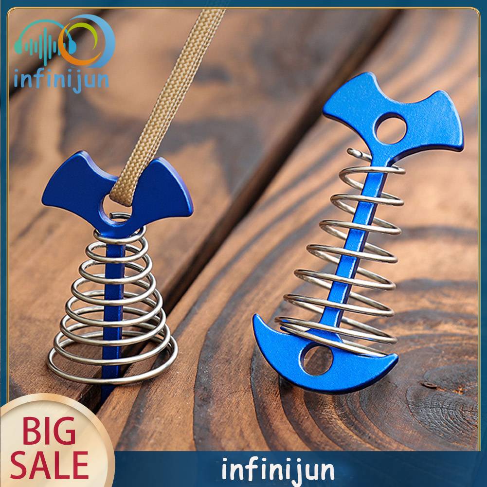 Dụng Cụ Móc Lò Xo Móc Dây Thừng Cắm Trại Ngoài Trời Tiện Dụng