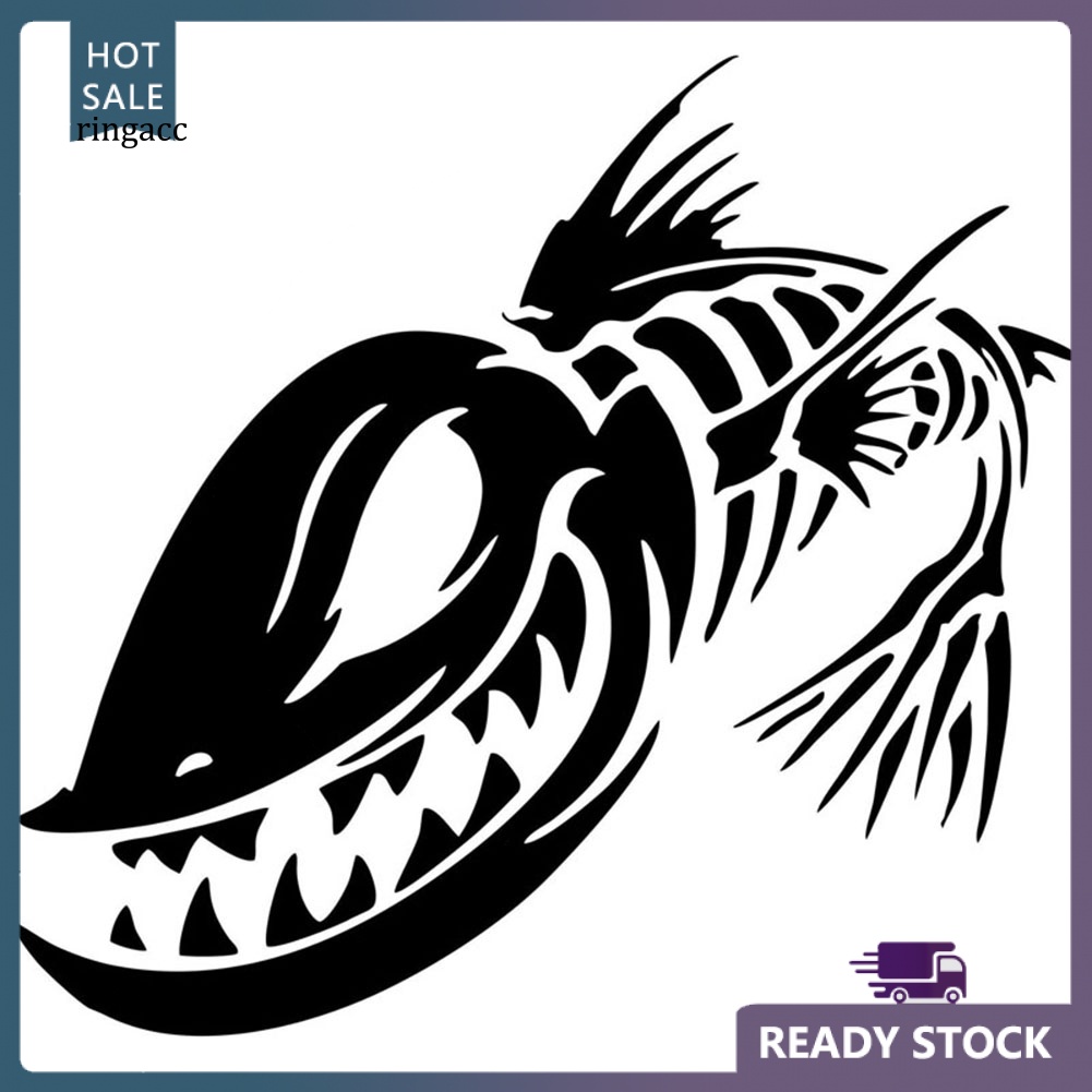 Đề Can Vinyl Hình Đầu Lâu Cá Tính Dán Trang Trí Xe Hơi / Xe Máy