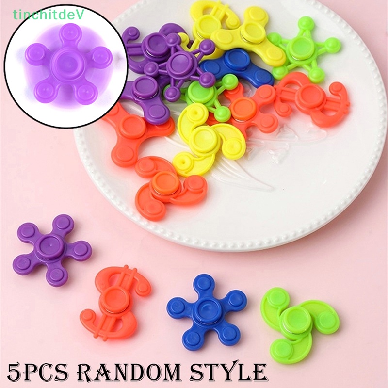 [TinchitdeV] Set 5 Con Quay Đồ Chơi Mini 4CM Vui Nhộn Chống Căng Thẳng Làm Quà Sinh Nhật Cho Bé [Mới]