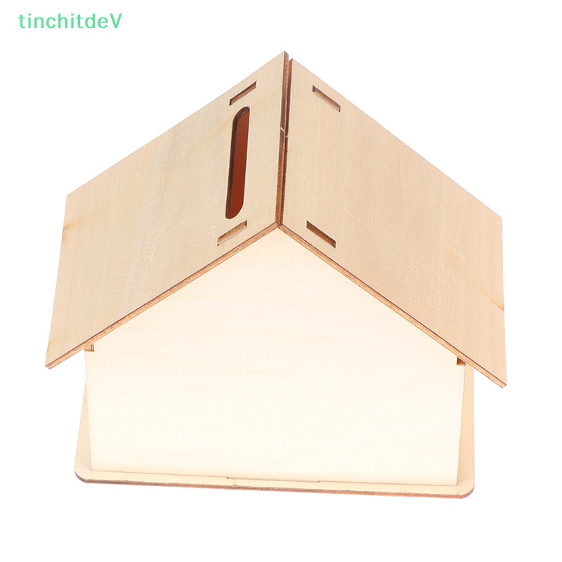 [TinchitdeV] Đế Gỗ Đựng Tiền Tiết Kiệm DIY Dành Cho Trẻ Em [Mới]
