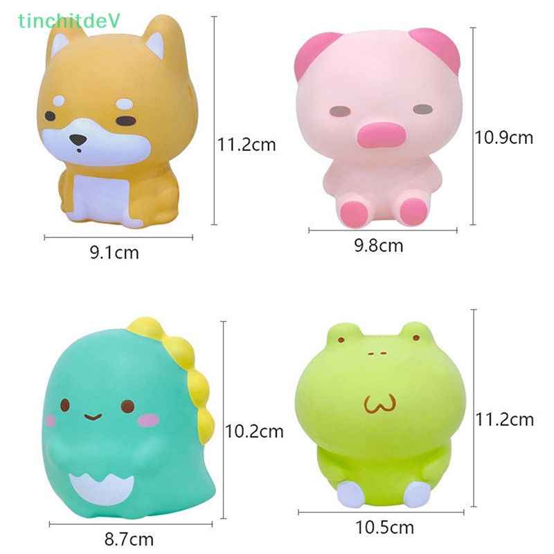 [TinchitdeV] Đồ Chơi PU Hình Động Vật Bóp Để Giảm Căng Thẳng Cho Trẻ Em [Mới]