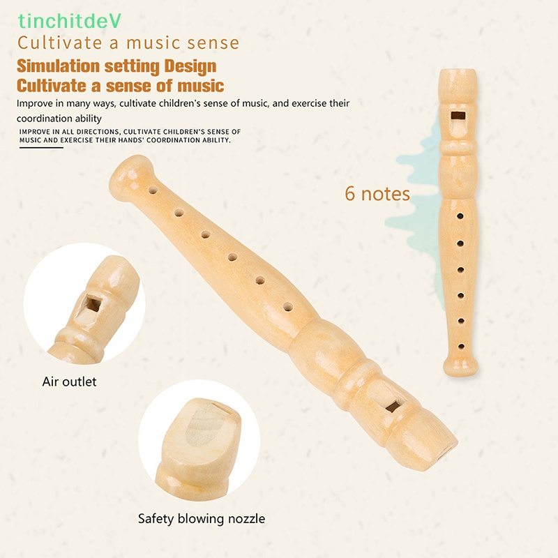 Nhạc Cụ Piccolo Bằng Gỗ 6 Lỗ Dành Cho Trẻ Em