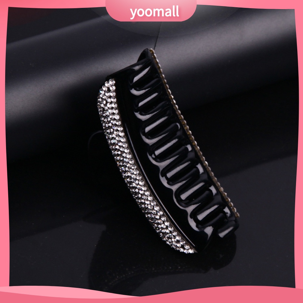 Kẹp Tóc Càng Cua Đính Đá Kim Cương Giả Toàn Diện Cho Nữ