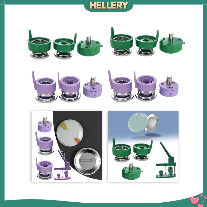 1 Bộ Khuôn Tròn Dùng Làm Huy Hiệu Có Thể Thay Đổi Tiện Dụng