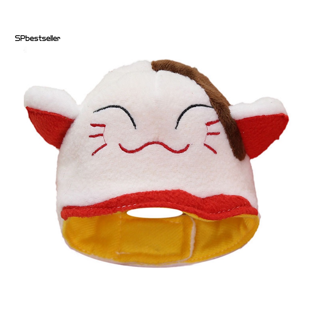 Mũ Đội Mùa Đông Bằng Vải Nỉ Thiết Kế Hoạt Hình Dễ Thương Cho Thú Cưng