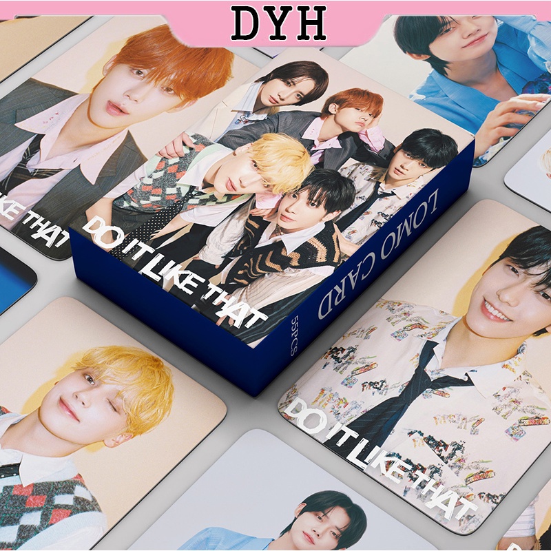 TXT Card Set 55 Tấm Thẻ Ảnh Do It Like That Kpop Lomo Card Hình Nhóm Nhạc