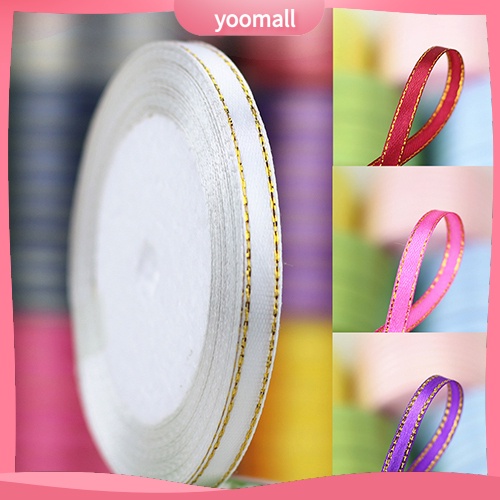 1 Cuộn Dây Ruy Băng Bản Rộng 25 Yard Rộng 6mm Trang Trí Sinh Nhật / Đám Cưới