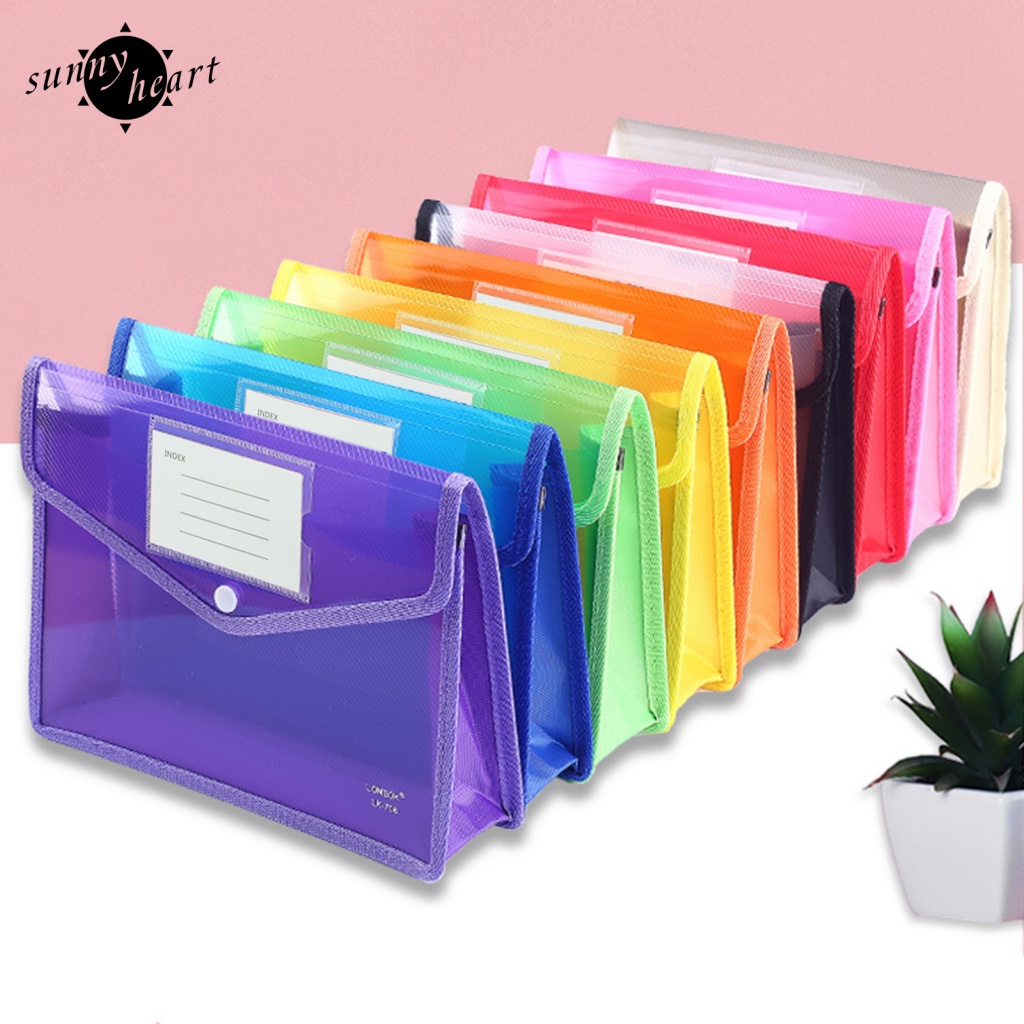 Sunnyheart Túi Nhựa Đựng Đồ Tiện Lợi: Túi Nhựa Dễ Dàng Mang Theo Để giúp bạn Tổ Chức Sản Phẩm Khó Chịu Và Có Thể Sử Dụng Trong Trường Học / Văn Phòng / Du Lịch / Chuyến Đi Làm Ngoại Thấ