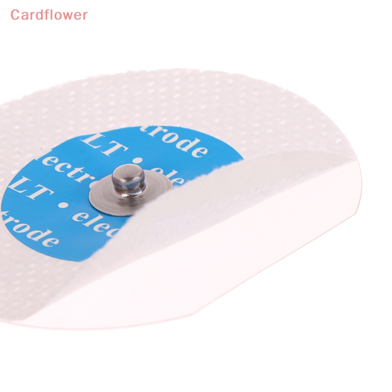 50 Miếng Dán Điện Cực ECG Bằng Vải Không Dệt Sử Dụng Một Lần Mới
