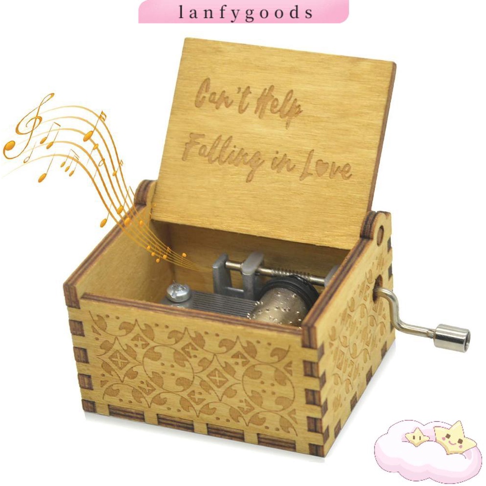 Hộp Nhạc Bằng Gỗ Làm Quà Tặng Sinh Nhật / Valentine