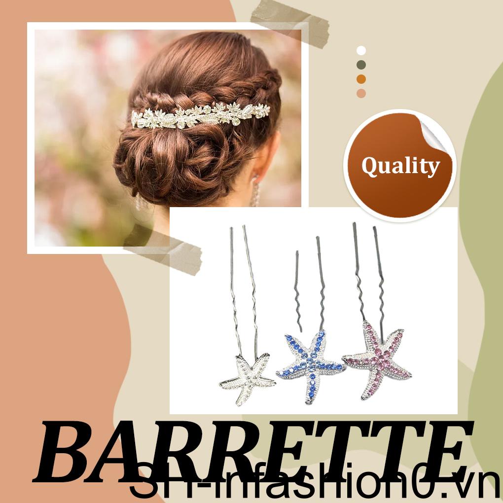 Set 10 Kẹp Tóc Dễ Dàng Cài Đặt Thời Trang Cho Nữ