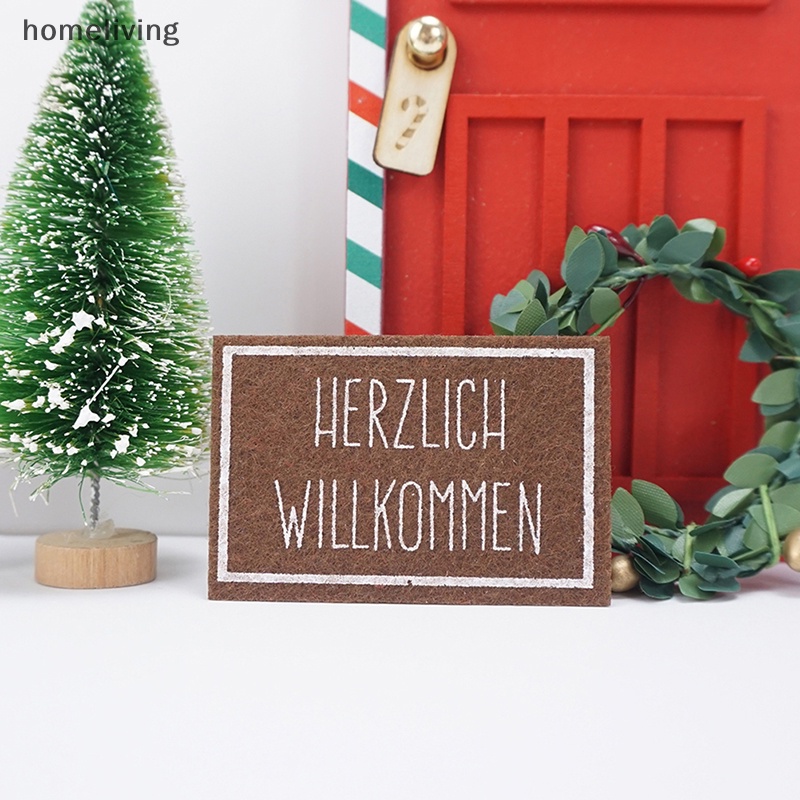 1 Thảm Lót Sàn Mini Trang Trí Nhà Búp Bê Tỉ Lệ 1: 12