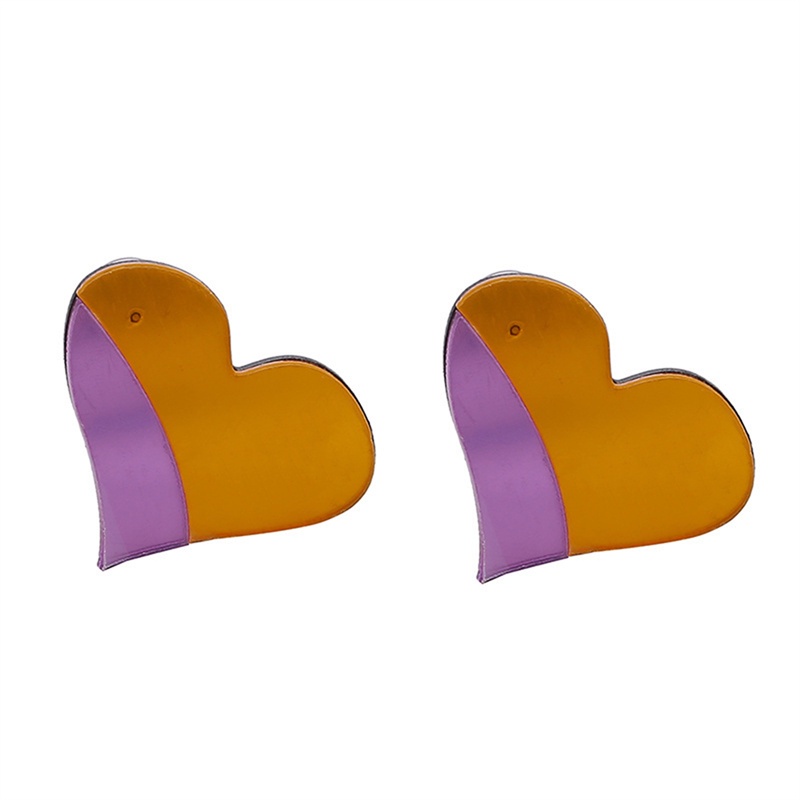 Bông Tai Hình Trái Tim Thiết Kế Tinh Tế Thời Trang Cho Nữ