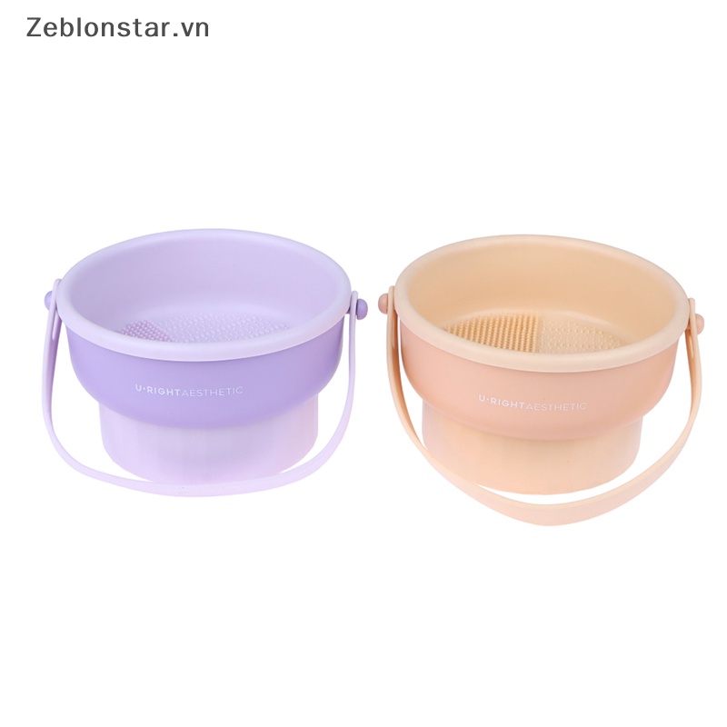 Miếng Silicone Vệ Sinh Cọ Trang Điểm Gấp Gọn Tiện Lợi