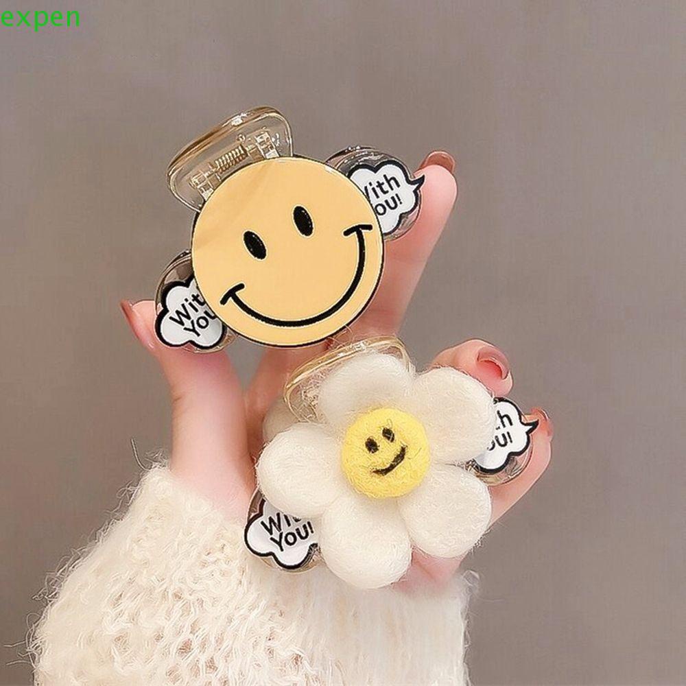 Kẹp Tóc Càng Cua In Chữ Đơn Giản Thời Trang Cho Nữ