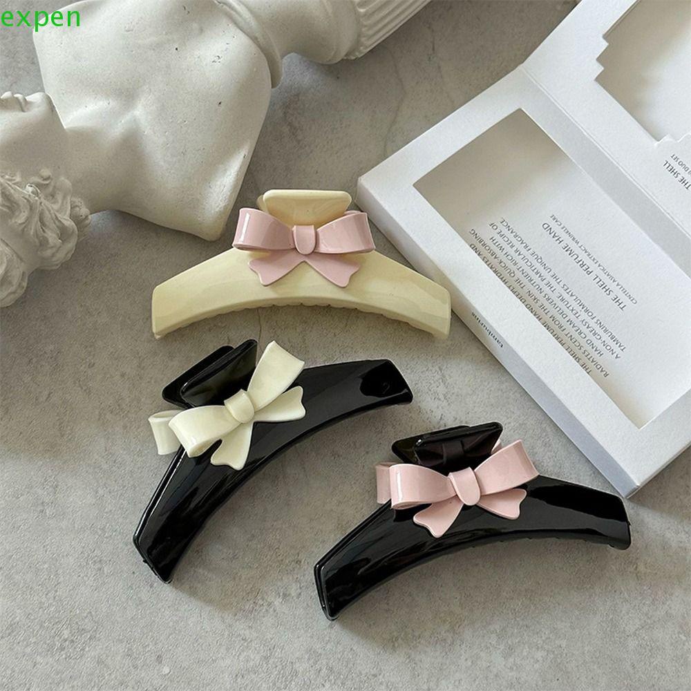 EXPEN Kẹp Tóc Càng Cua Lớn Hình Học Thời Trang Hàn Quốc