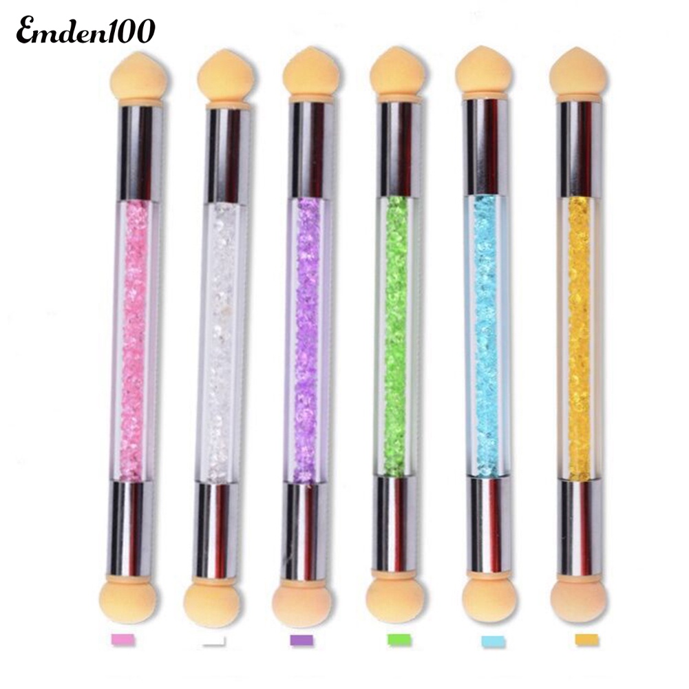 Bút Mút Hai Đầu Di Động Không Nhòe Dùng Vẽ Móng Nghệ Thuật