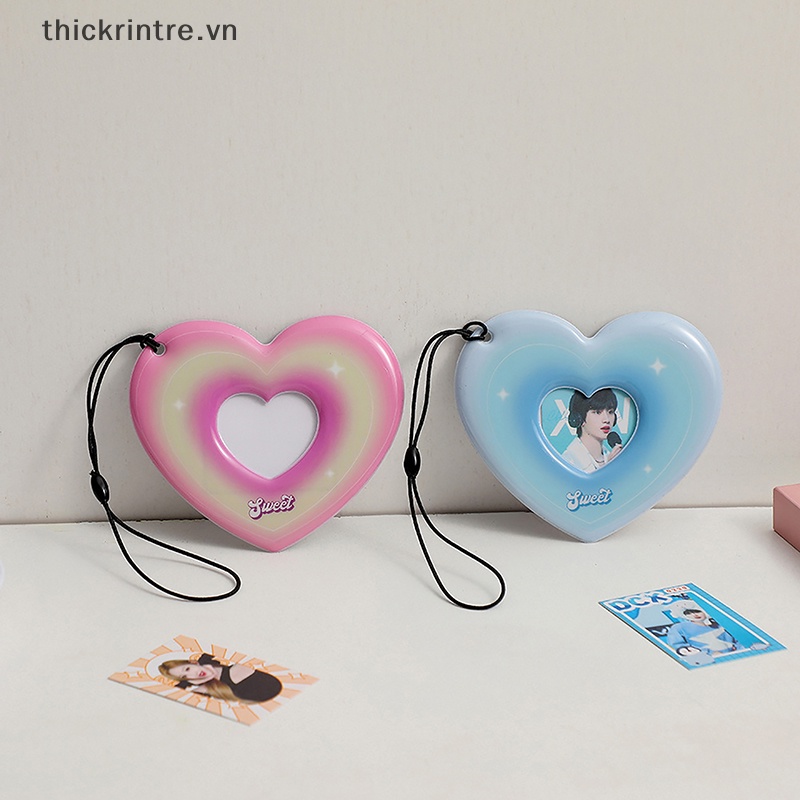 Móc Khóa Hình Trái Tim Xinh Xắn Dễ Thương