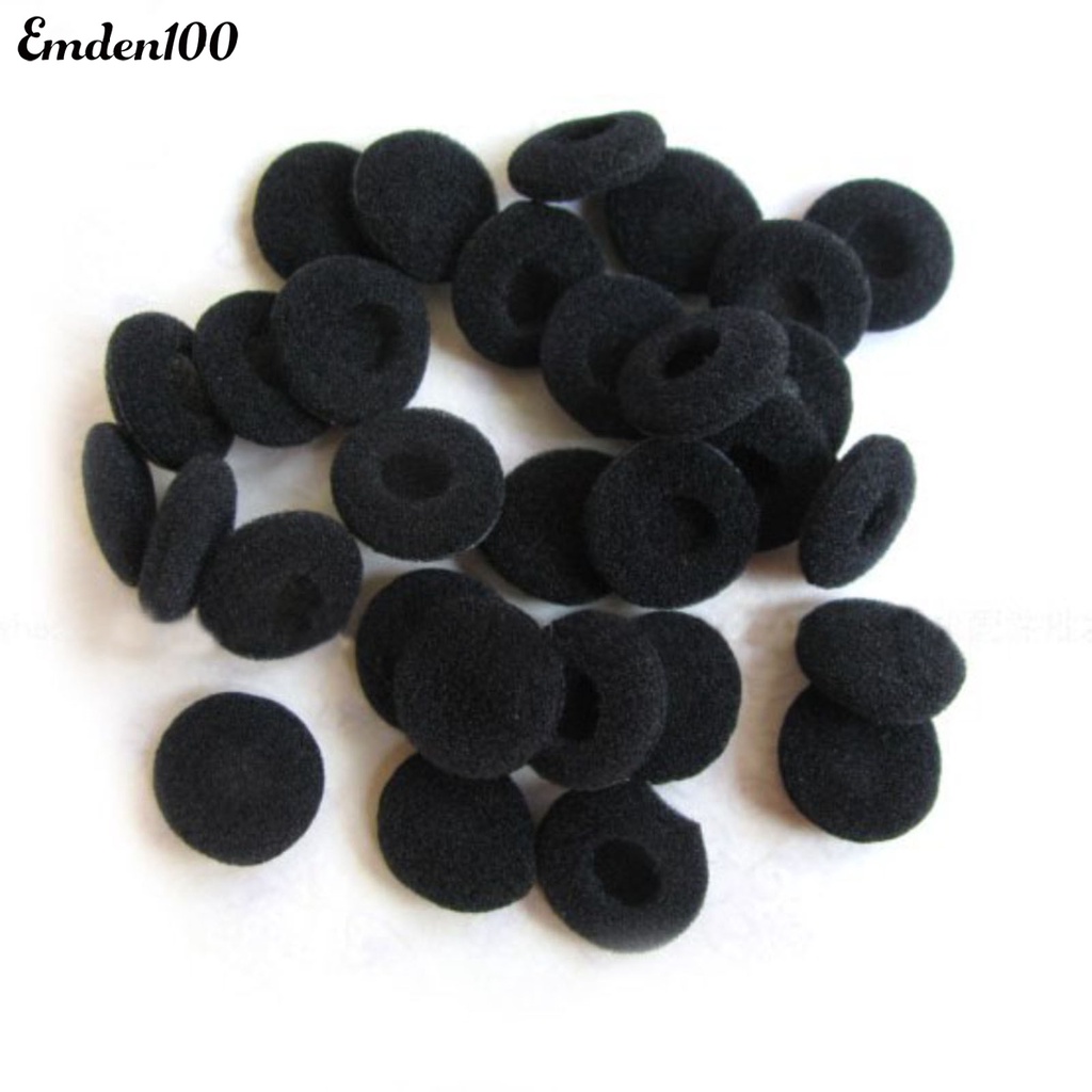 Set 30 Miếng Đệm Tai Nghe Bằng Bọt Biển Mềm Mại Linh Hoạt Chống Trượt