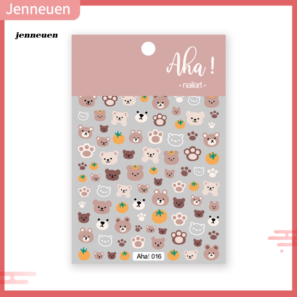 Hình Dán Móng Tay Thân Thiện Với Môi Trường Hình Vòng Hoa Thỏ Cà Rốt Động Vật Cho Bé Gái Fabulous