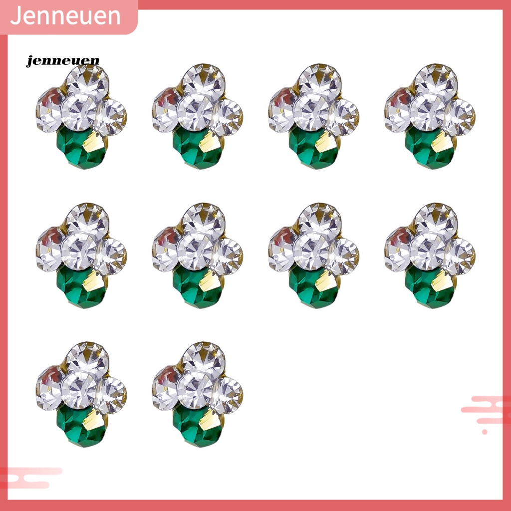 Set 10 Hạt Cườm Đá Mini Trang Trí Móng Tay Nghệ Thuật Sáng Tạo