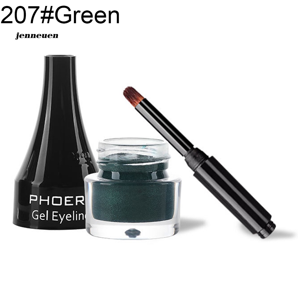 Bút Kẻ Mắt Dạng Gel PHOERA 10 Màu Tùy Chọn Mau Khô Không Nhòe Lâu Trôi