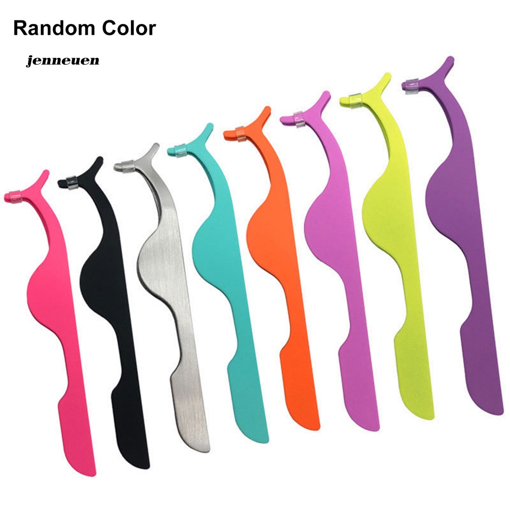 Bộ 2 Nhíp Gắp Lông Mi Bằng Thép Không Gỉ Tiện Dụng