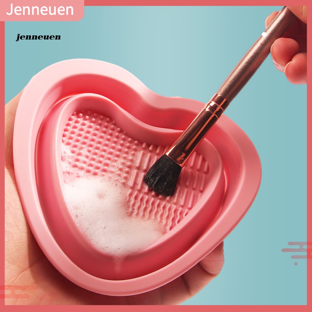 Miếng Rửa Mặt Đa Năng Hình Trái Tim Dành Cho Nữ