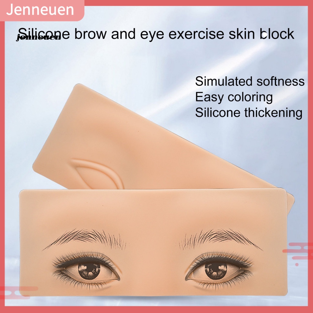 Cửa Hàng Da Giả Bằng Silicone 3D Linh Hoạt Hỗ Trợ Luyện Tập Xăm Lông Mày / Trang Điểm