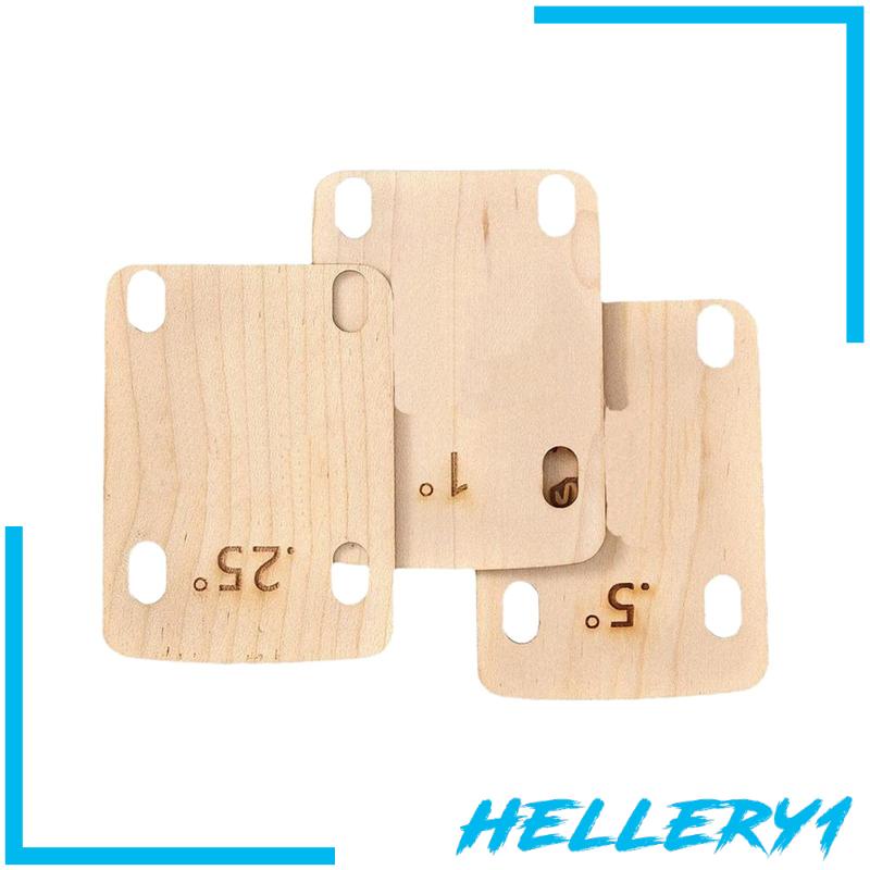 Set 3 Đệm Tăng Chiều Cao 4 Lỗ Chuyên Dụng Cho Đàn Guitar Điện