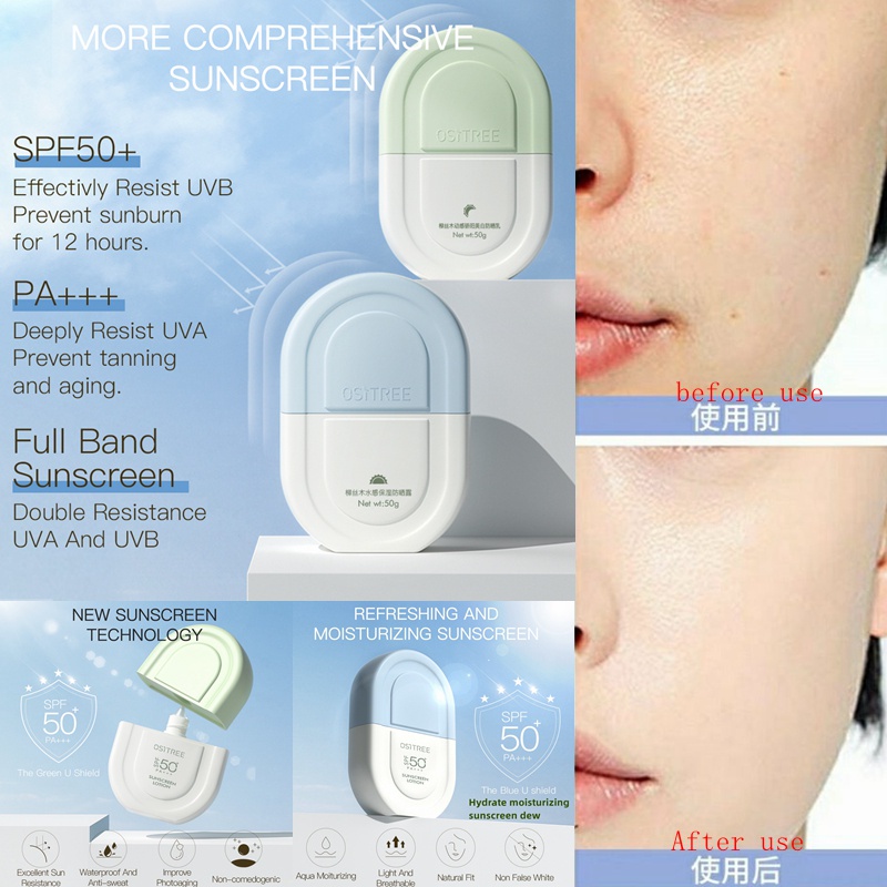 Kem Chống Nắng OSITREE SPF 50 + PA + + + + UV Hoàn Hảo 50g