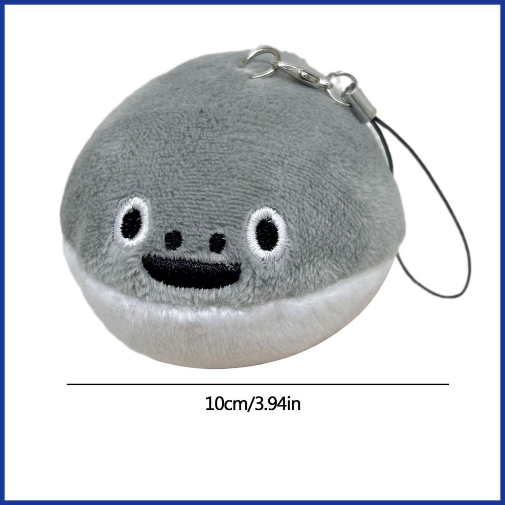 Cá Nhồi Bông Mềm Mại Có Âm Thanh Sacabambaspis Gắn Móc Khóa Giúp Thư Giãn Dễ Thương