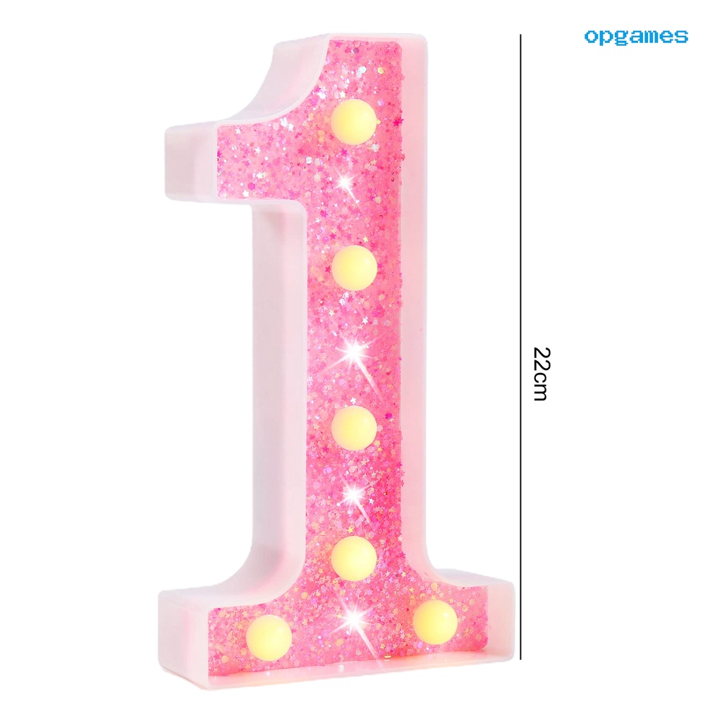 Đèn LED Kỹ Thuật Số Ánh Sáng Trắng Ấm Áp Trang Trí Nhà Cửa / Tiệc Cưới