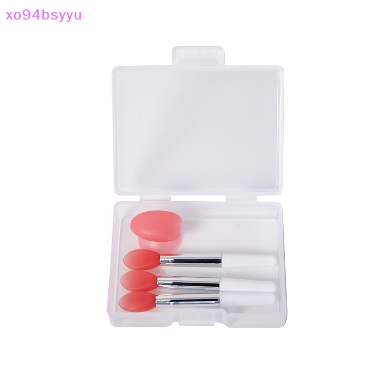 Cọ Đắp Son Dưỡng Môi Bằng Silicon Kèm Cốc Hút Chống Bụi Xo94Bsyu