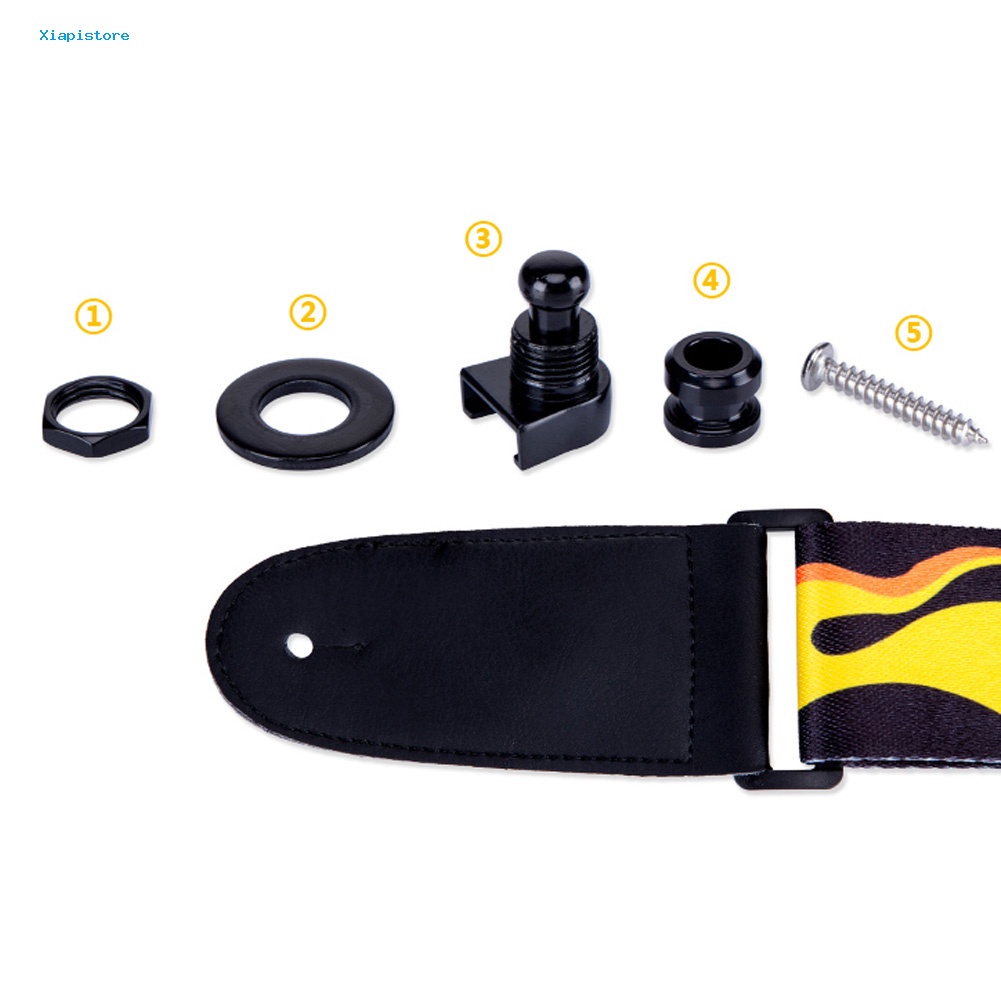 Đinh Khóa Dây Đeo Đàn Guitar Điện Bằng Kim Loại Chống Trượt