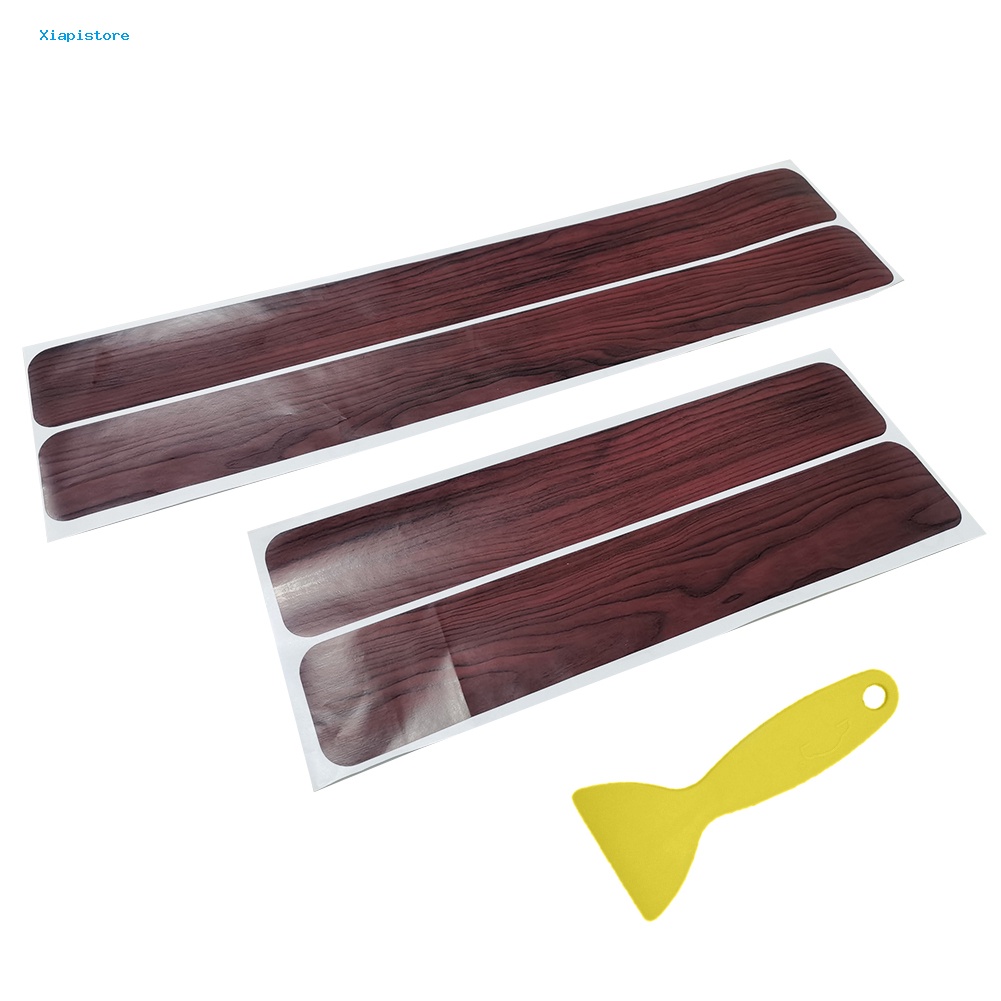 Set 4 Miếng Dán Chống Trầy Chống Va Đập Cho Cửa Xe Hơi Kèm Dụng Cụ Nạo