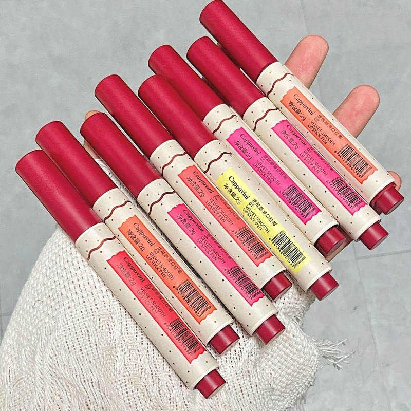 Son Môi Dạng Bút Chống Nước Không Dính Cốc Tiện Dụng