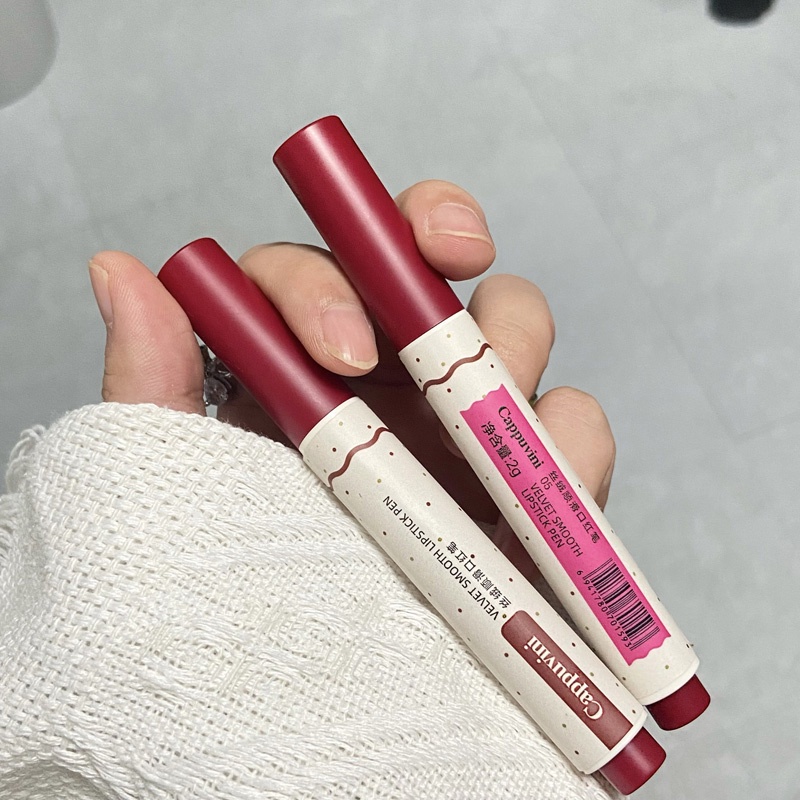 Son Môi Dạng Bút Chống Nước Không Dính Cốc Tiện Dụng